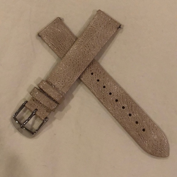 NWOT Michele leather watch strap main image 4